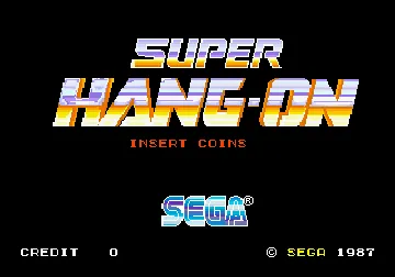 Super Hang-On (World) (En,Ja) (Rev A) screen shot title